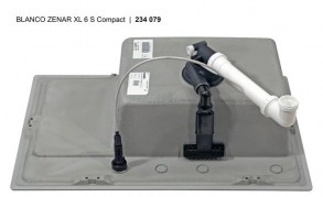 Blanco Zenar XL 6 S Compact Silgranit mosogatótál alulról